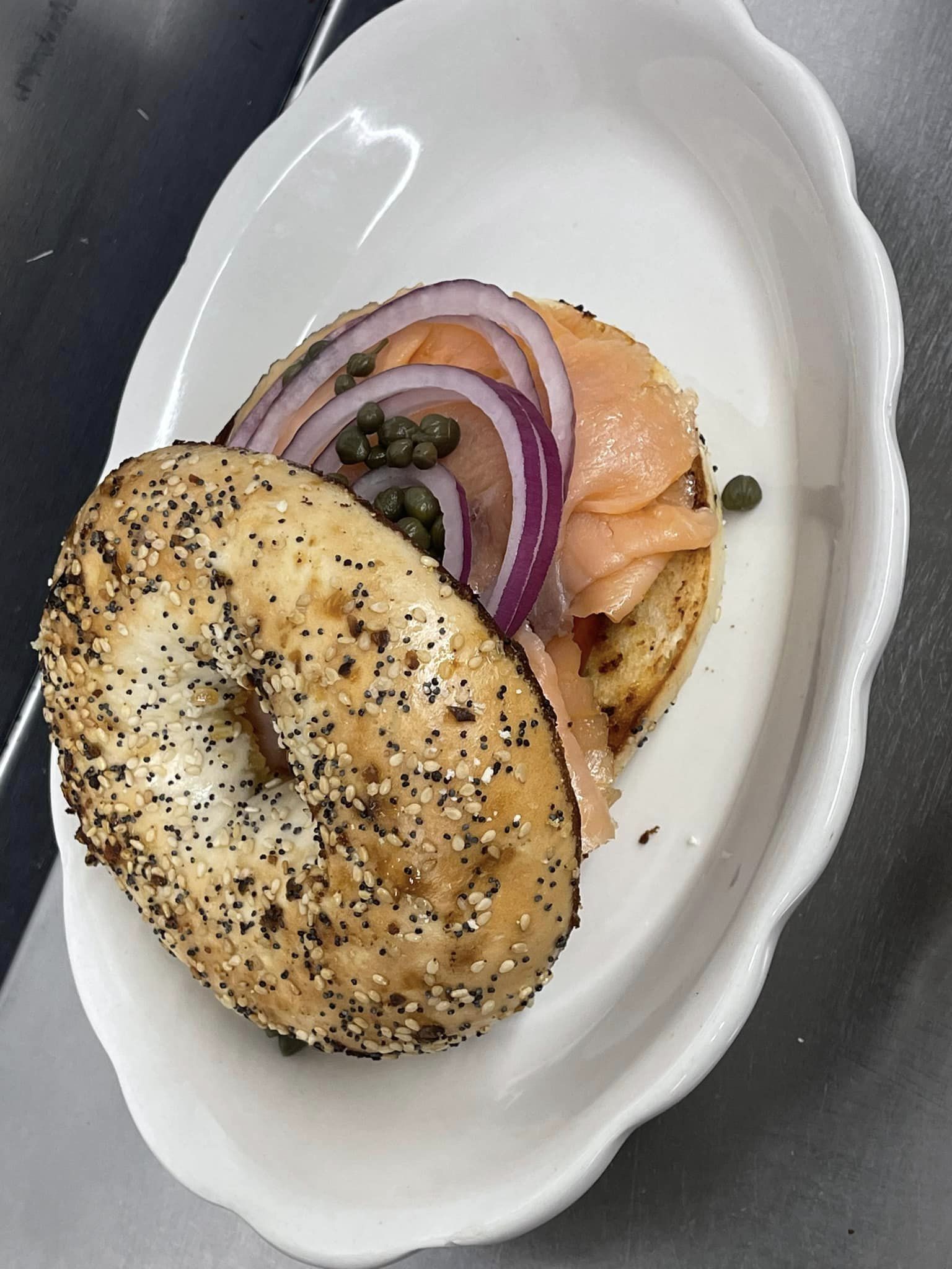 Breakfast Bagel Sandwiche